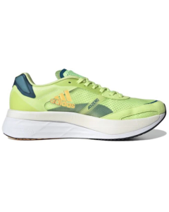 Adidas Mens Adizero Boston 10 Running Shoes - Green (Athletic Sneakers)