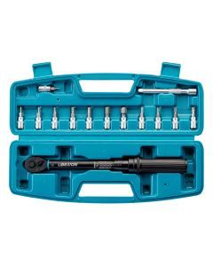 14-Piece Bike Torque Wrench Set Blue