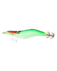 Surecatch Suresquid Green - Cloth Squid Jig Lure 3.0gram Tournament Grade
