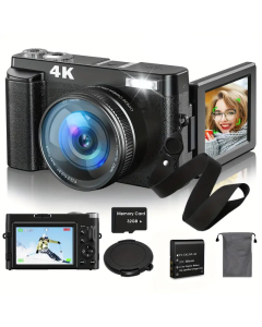 4K Digital Camera: Capture Every Detail in Stunning Clarity