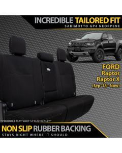 Ford Raptor Neoprene Rear Row Seat Covers (Available)