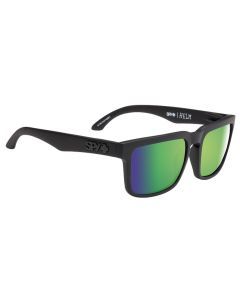 Spy Helm Matte Black - Happy Bronze Polarised With Green Spectra Sunglasses