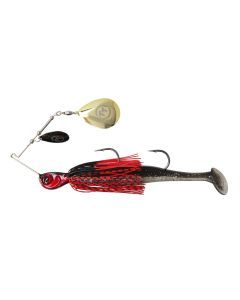 TT Lures 1oz Tornado+ Double Colorado Rigged Spinnerbait Lure - BLOODY NIGHTMARE