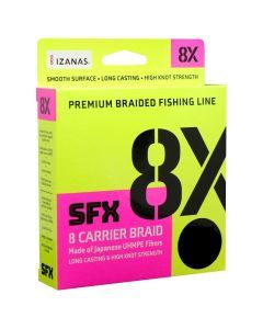 150yd Spool of Yellow Sufix SFX 8X Premium Braided Fishing Line -8 Carrier Braid
