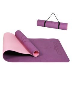 Centra Yoga Mat Non-Slip Fitness Exercise Workout Home Pilates & Floor Purple