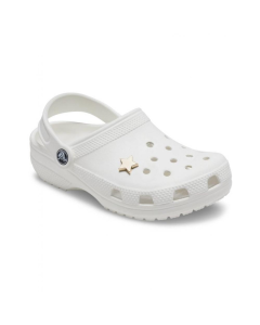 1x Crocs Tiny Gold Simple Star Jibbitz Charm - 100% Authentic