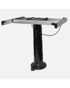 Black Nuova Mapa Telescopic & Adjustable Table Leg