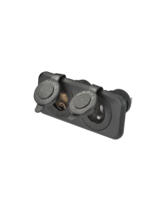 NARVA Flush Mount ACC/ENG Socket Black 81141BL