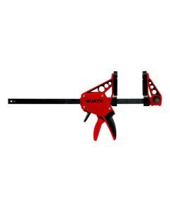 300mm Wurth Quick-Grip One Handed Bar Clamp F Clamp Hand Trigger Action Clamp