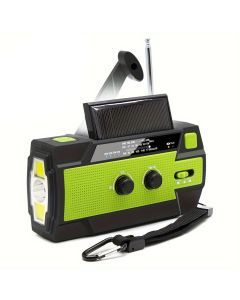 Emergency Weather Radio Power Bank with LED Flashlight