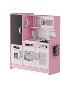 Bopeep Kids Kitchen Set Wooden Pretend Play Cooking Toys Play Set Oven Children