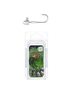 5 Pack of 1/4oz Size 3/0 Bite Science Substrike DC Jigheads with BKK Hooks