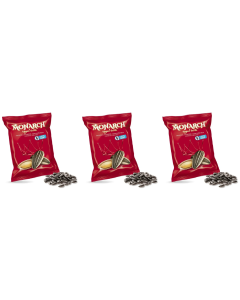 3x 300g Monarch Roasted Sunflower Seeds Bag Jumbo 'Striped Giant' - Product of Czechia (Bulk Pack)