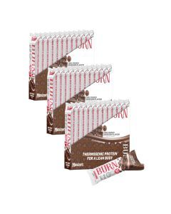 Maxines Burn Choc Crunch Obsession Bar 12x40g x3