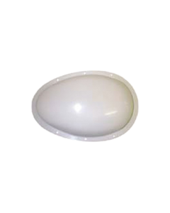 Muller White PVC Exterior Vent