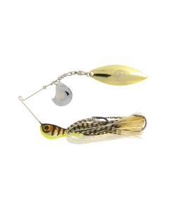TT Lures 1/2oz Vortex+ Spinnerbait Fishing Lure - GOLD GLIMMER