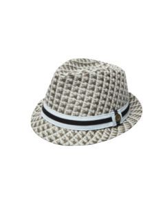 Goorin Brothers Pleasure Point Mens Paper Straw Trilby Hat - Grey (Summer Cuban)