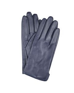 Dents Womens Classic Leather Gloves - Navy Blue (Warm Soft Smooth Grain)