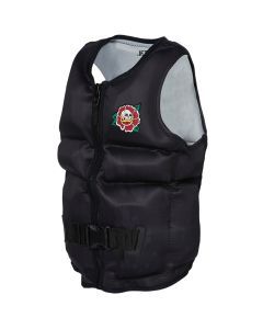 Jetpilot X1 Boys/Youth L50S Front Entry Segmented Life Jacket Black Sizes 8-16