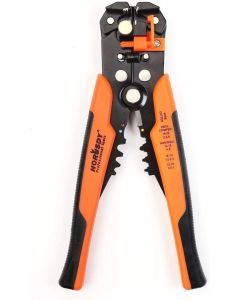 Horusdy 8" Self-Adjusting Wire Stripper & Cable Crimper Cutter (Electrical Terminals Pliers)
