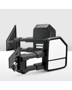 SAN HIMA Extendable Towing Mirrors Gen2 for Toyota Landcruiser 200 Series 2007 to 2021