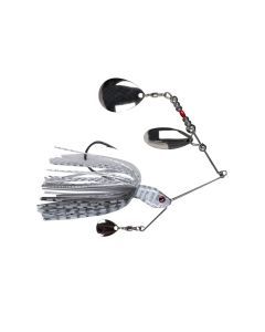Zerek Infinity Blade 28gm Spinnerbait Lure with Colorado Blades - Silver Lumo