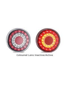 LED Autolamps Maxilamp1XC Stop/Tail/Ind/Reflector, Coloured Lens, Single Blister