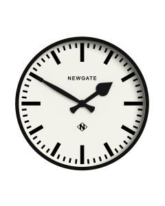 Newgate Railway Clock Black