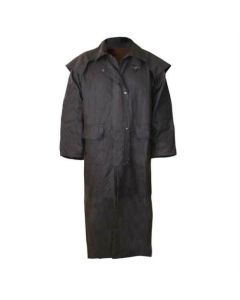 Weatherall Full Length Oilskin Protective Coat Brown Sizes XS-3XL