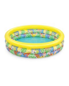 Bestway 1.68m x 38cm Floral Paradise Play Pool
