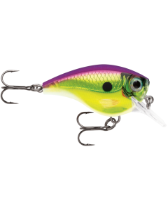 5cm Rapala BX Brat Square Bill Crankbait Fishing Lure - Rock Solid
