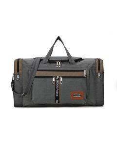 Travel Duffel Nylon Bag for Men and Women (Dark Grey)