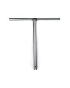 Scooter T-Bar Handlebars Raw Chrome Alloy Steel 500 x 515mm
