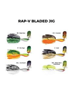 10cm Rapala Rap-V Pike Bladed Jig 21g Fishing Lure