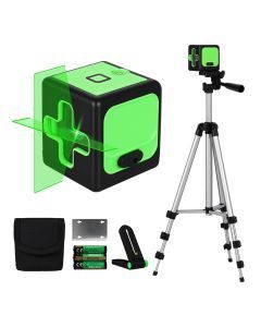 Traderight 360Â° Laser Level Self-Leveling IP54 Water Resistant with Tripod