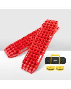 Pair Recovery Tracks Sand Track with Jack Base 10T Red