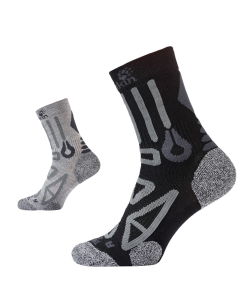 Jack Wolfskin Mens Trekking Pro Classic Cut Socks (Outdoor Trail Padded)