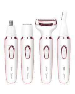 4 in 1 Electric Razor for Women Hair Trimmer White