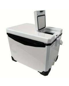 Slip-Resistant Fishing Cooler Box with Bait Compartment (32L)