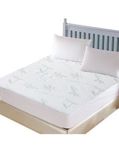 Dreamz Fitted Waterproof Breathable Bamboo Mattress Protector Super King Size