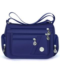 Ladies Handbag Crossbody Travel Bag (Blue)