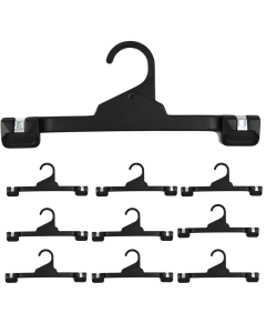 10x 310mm Heavy Duty Clip Hangers For Pants/Skirts/Shorts/Dress (R31)