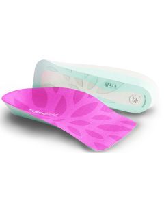 Superfeet Me Womens 3/4 Length Insoles - Arch Support Cushion Inserts