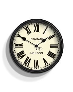 Newgate Battersby Clock Black