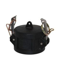 1-1/2” (40mm) Camlock Dust Cap, Polypropylene