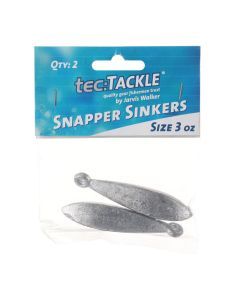 2 Pack of Jarvis Walker 3oz Snapper Sinkers