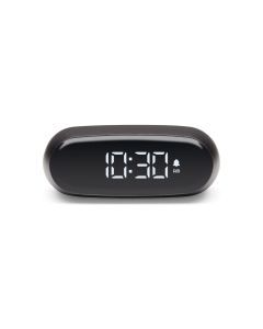 Lexon Minut Mini Alarm Clock - Gunmetal