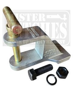 Mister Hitches Car Adapter Cast Steel & Pin Suits Poly Block Off Road Coupling Treg Trigg Style