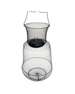 Seahorse Floating Collapsible Wire Creel -Wire Fish Keeper Net/Basket with Float