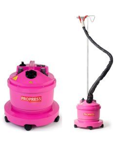 PROPRESS Garment Steamer PRO580 - Pink (Heavy Duty Professional Clothes Ironing)